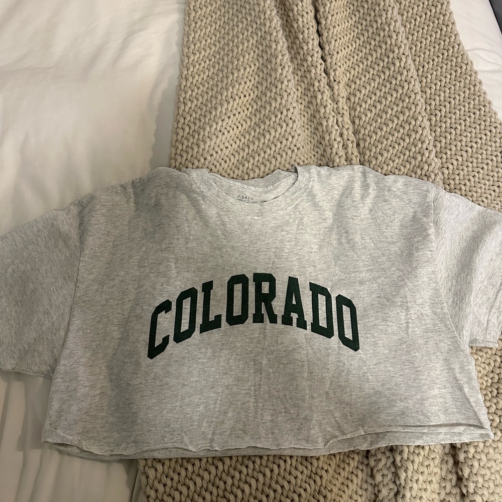 brandy cropped tshirt